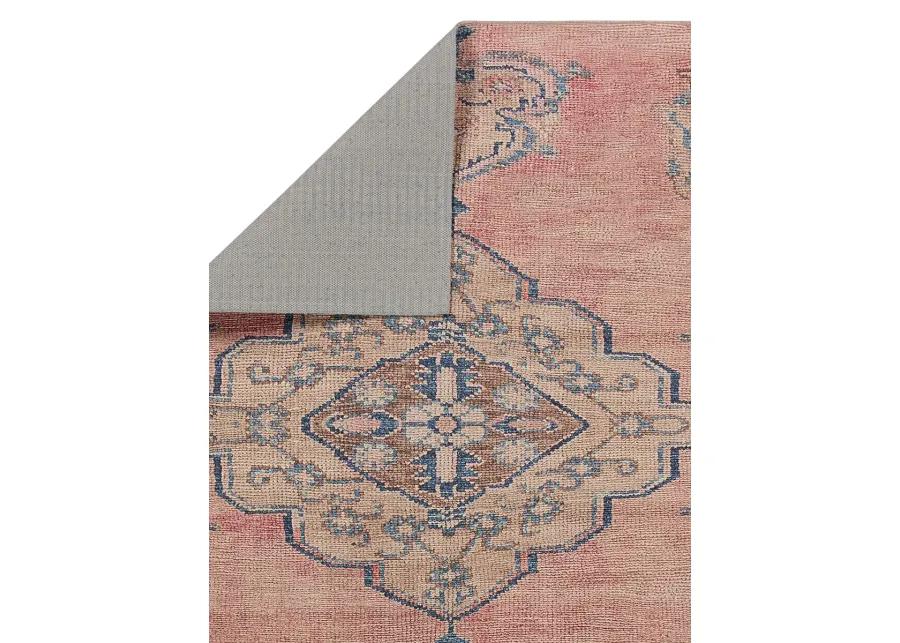 Canteena Clanton Pink 3'1" x 12' Runner Rug