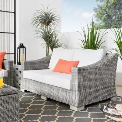 Modway - Conway Outdoor Patio Wicker Rattan Loveseat