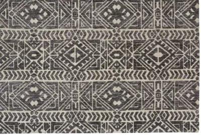 Colton 8627F Gray/Black/Ivory 2' x 3' Rug