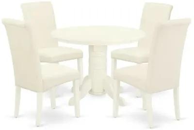 Dining Room Set Linen White