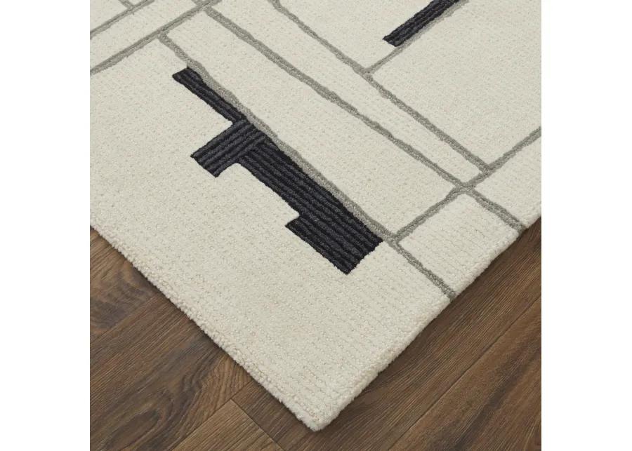 Maguire 8902F Ivory/Gray/Taupe 2' x 3' Rug