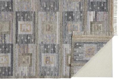 Beckett 0816F Gray/Taupe/Tan 5' x 8' Rug