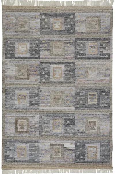 Beckett 0816F Gray/Taupe/Tan 5' x 8' Rug