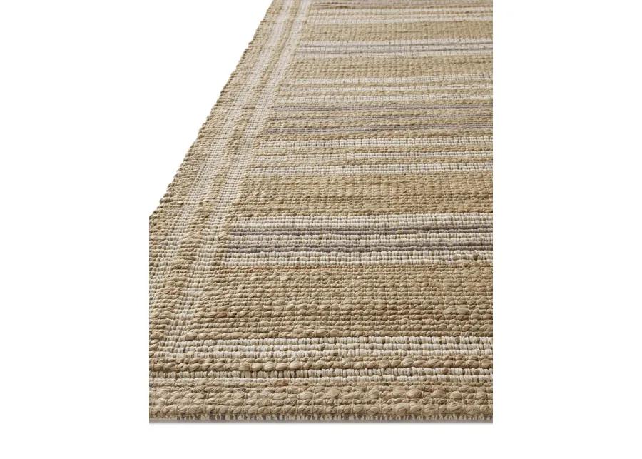 Judy JUD-03 Natural / Dove 2''6" x 7''6" Rug by Chris Loves Julia