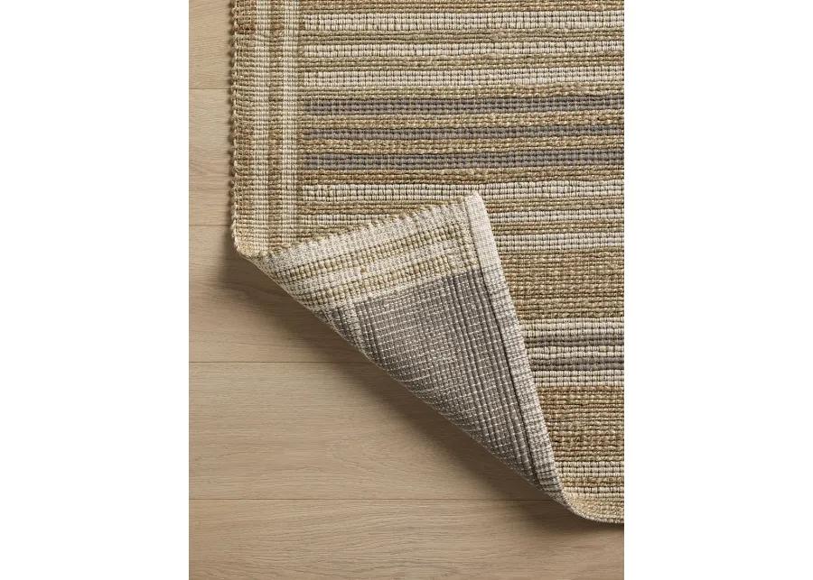 Judy JUD-03 Natural / Dove 2''6" x 7''6" Rug by Chris Loves Julia