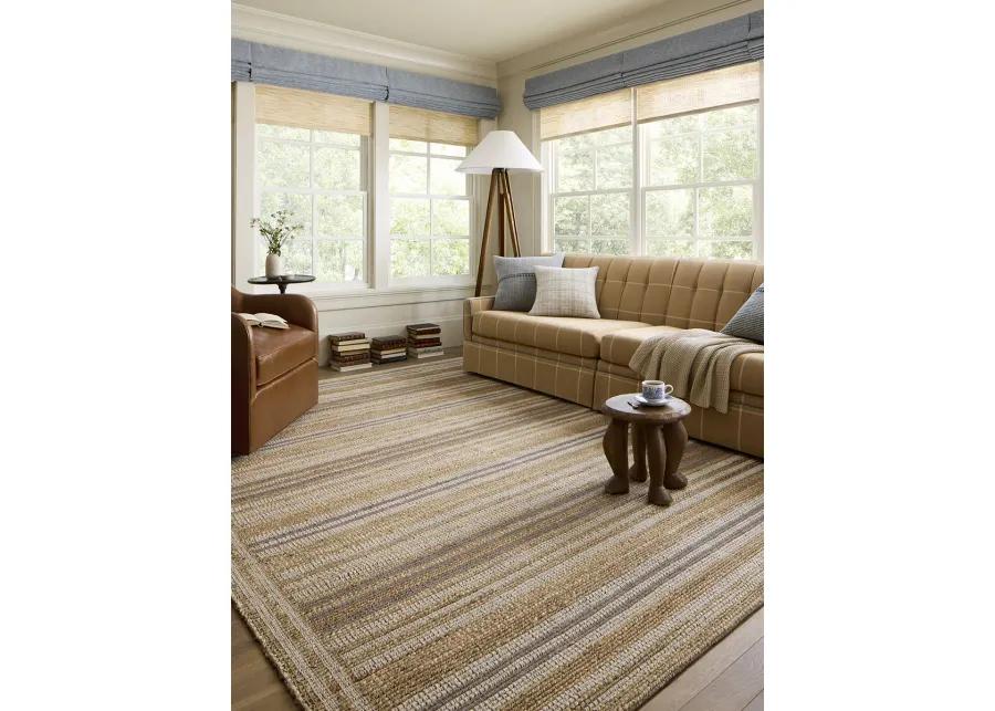 Judy JUD-03 Natural / Dove 2''6" x 7''6" Rug by Chris Loves Julia