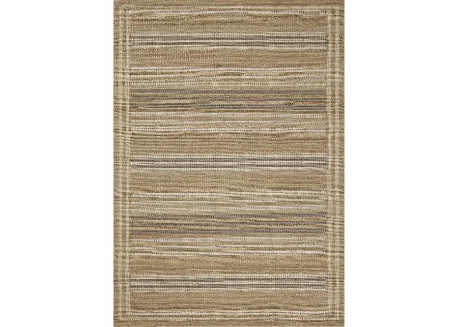 Judy JUD-03 Natural / Dove 2''6" x 7''6" Rug by Chris Loves Julia