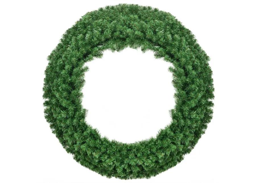 48 Inch Pre-lit Cordless Artificial Christmas Wreath