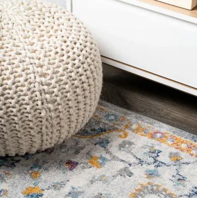 Lorena Ornate Boho Medallion Area Rug