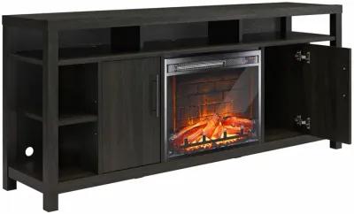 Ameriwood Home Garrick Electric Fireplace TV Console for TVs up to 75"