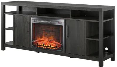 Ameriwood Home Garrick Electric Fireplace TV Console for TVs up to 75"