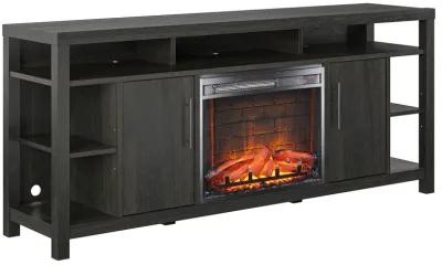 Ameriwood Home Garrick Electric Fireplace TV Console for TVs up to 75"