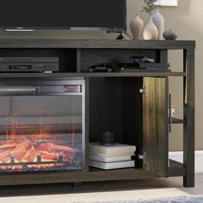 Ameriwood Home Garrick Electric Fireplace TV Console for TVs up to 75"