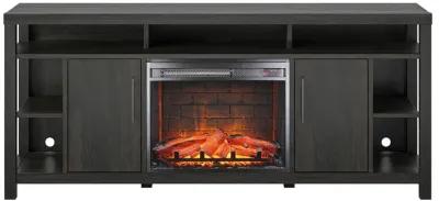 Ameriwood Home Garrick Electric Fireplace TV Console for TVs up to 75"