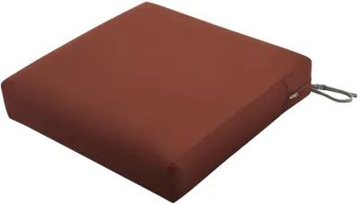 Classic Accessories Ravenna Seat Cushion, 25"W x 25"D x 5"Thick, Spice