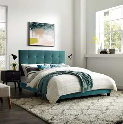 Modway - Melanie Full Tufted Button Upholstered Performance Velvet Platform Bed