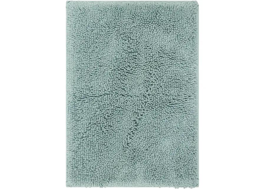 Classic Cotton Ii Cool Grey 1' 9" x 2' 10" Bath Mat