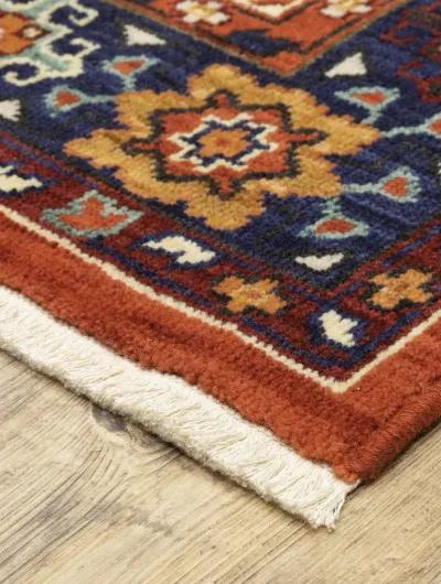 Lilihan 2' x 3' Red Rug