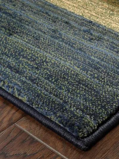 Kharma II 9'9" x 12'2" Blue Rug