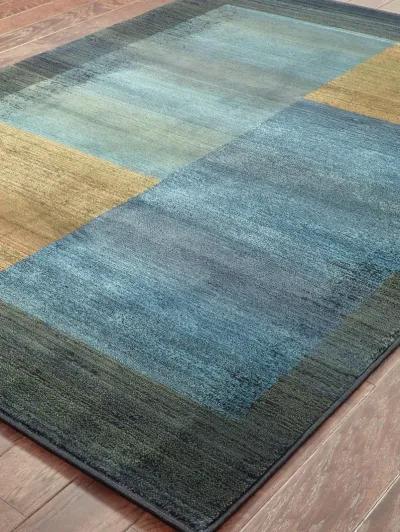 Kharma II 9'9" x 12'2" Blue Rug