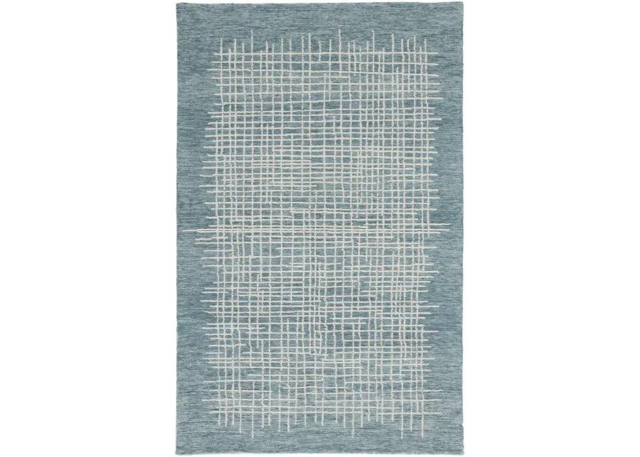 Maddox 8630F Blue/Ivory 8' x 10' Rug