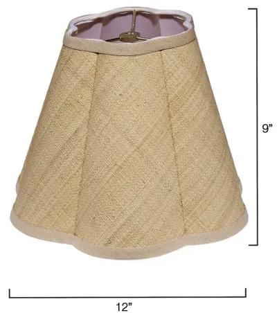 Scalloped Lamp Shade