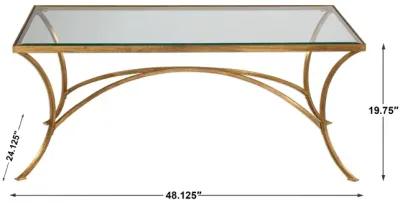 Alayna Gold Coffee Table