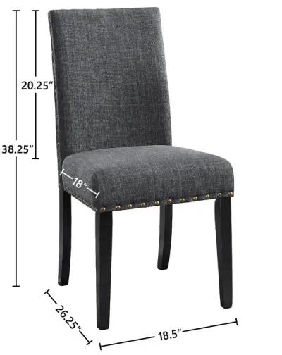 New Classic Furniture Morocco Dark Gray Solid Wood Dining Chair (Set of 6)