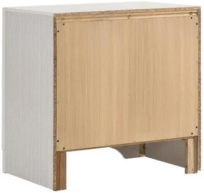 Miranda 2-drawer Nightstand Tray White