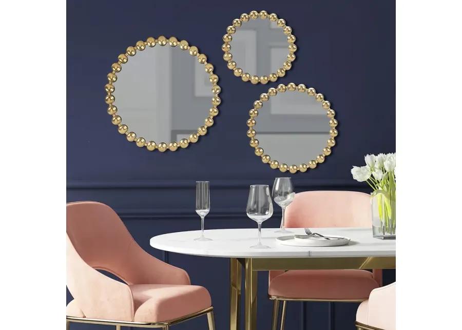 Gracie Mills Chambers Gilded Arch Reflections Wall Mirror