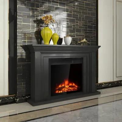 Hivvago 22.5 Inch Electric Fireplace Insert Freestanding and Recessed Heater