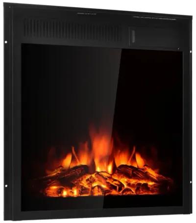 Hivvago 22.5 Inch Electric Fireplace Insert Freestanding and Recessed Heater