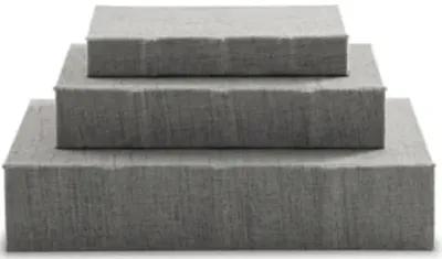 Jolina Box in Gray (Set of 3)