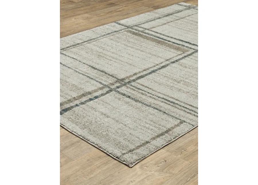 Alton 6'7" x 9'6" Beige Rug