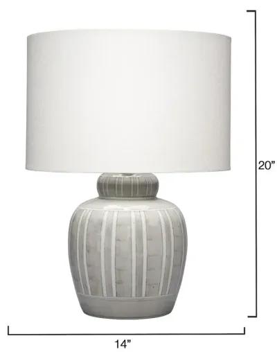 Arthur Table Lamp, Grey