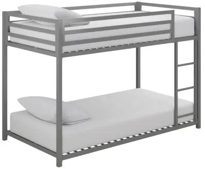 DHP Miles Metal Twin/Twin Bunk Bed