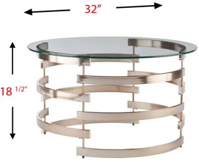 Gosport Round Cocktail Table