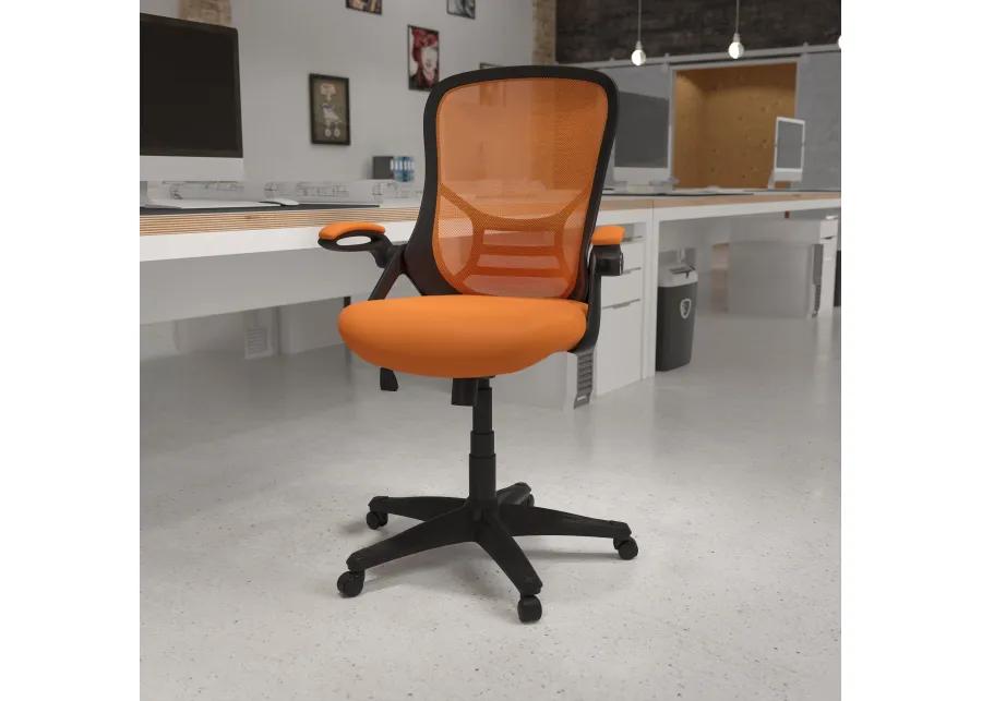 Porter High Back   Mesh Ergonomic Swivel Office Chair with Frame and Flip-up Arms