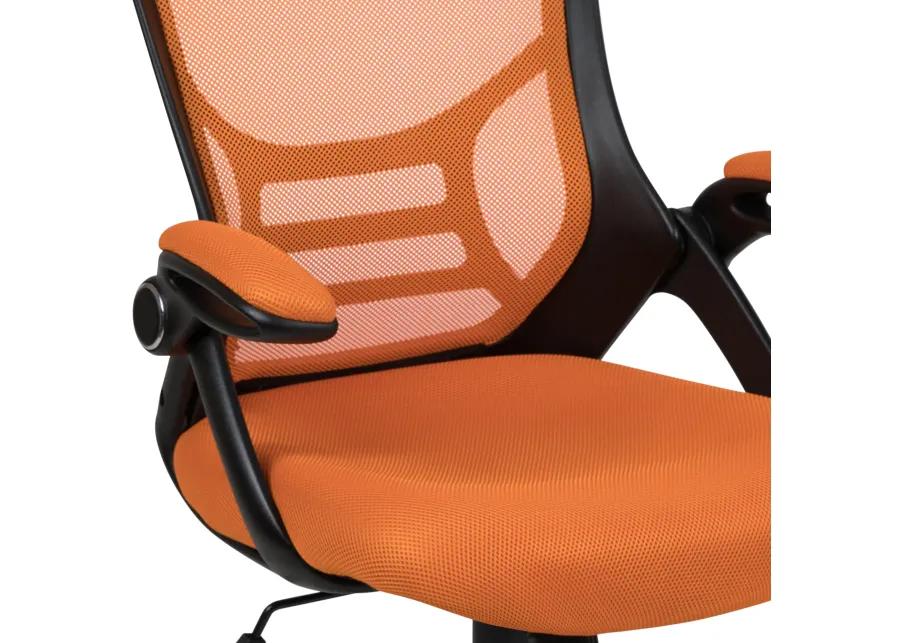 Porter High Back   Mesh Ergonomic Swivel Office Chair with Frame and Flip-up Arms