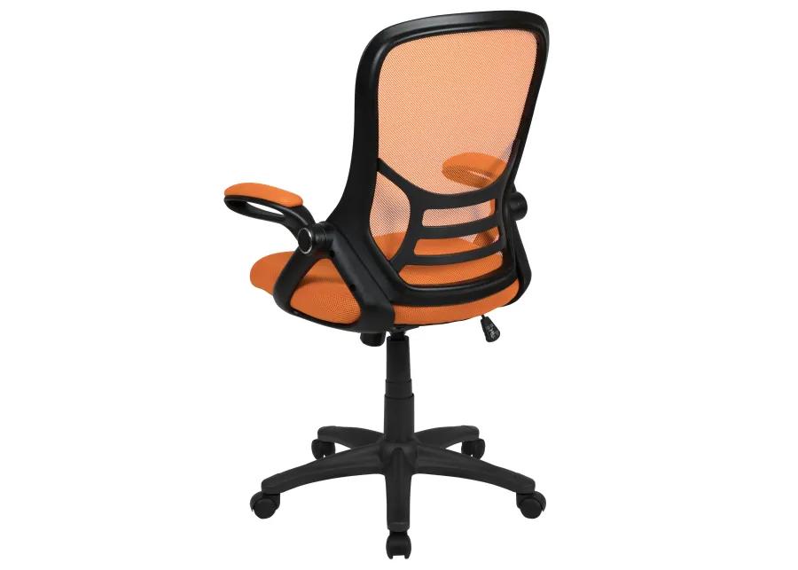 Porter High Back   Mesh Ergonomic Swivel Office Chair with Frame and Flip-up Arms