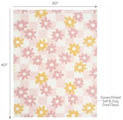 Lambs & Ivy Daisy Dreams 3-Piece Crib Bedding Set - Pink, White, Modern, Garden