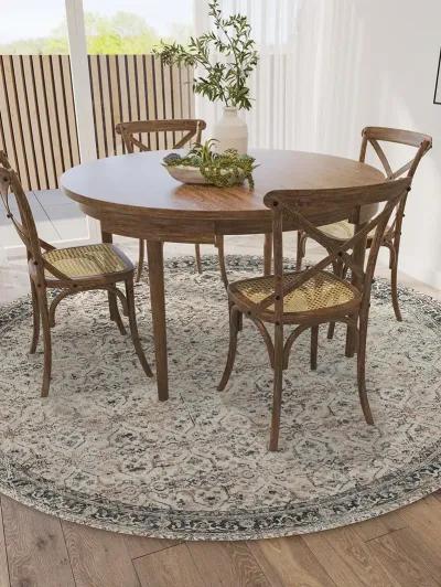 Jericho JC10 Taupe 4' Rug