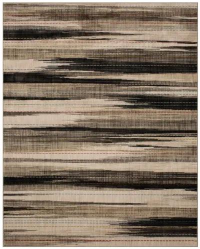 Elements Brim Dark Linen 5' 3" X 7' 10" Rug