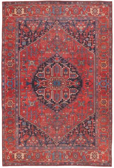 Harman By Katelester Eterna Red 2'6" x 10' Runner Rug