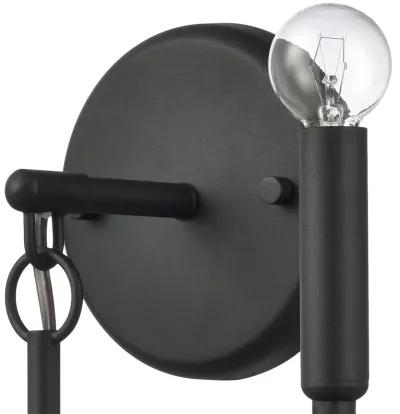 Continuance 11'' High 2-Light Black Sconce