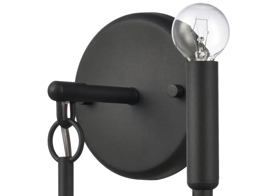 Continuance 11'' High 2-Light Black Sconce