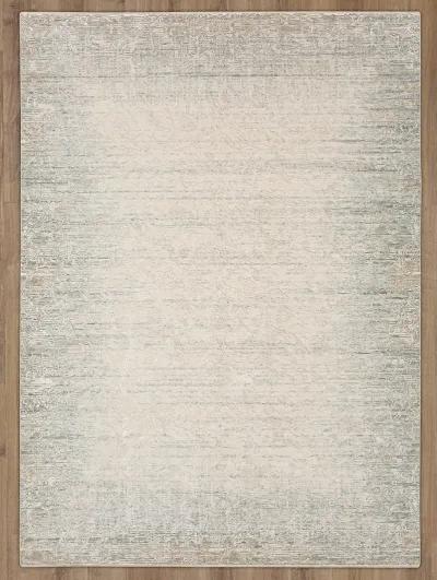 Solitude Mandawa Cream Dark gray 6' 7" X 9' 4" Rug