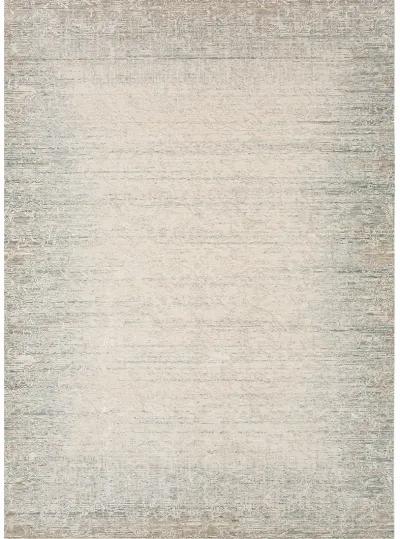 Solitude Mandawa Cream Dark gray 6' 7" X 9' 4" Rug