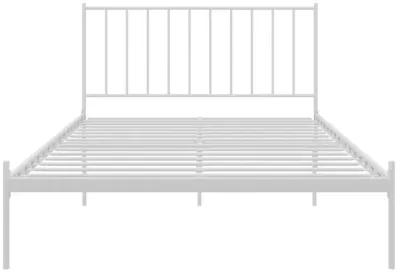 Ares Metal Bed, Queen, White