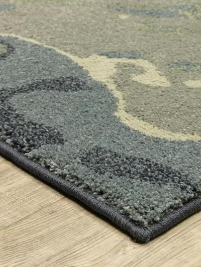 Seneca 7'10" x 10' Blue Rug